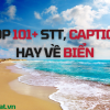 Top 101+ Stt, caption hay về biển mới nhất hôm nay