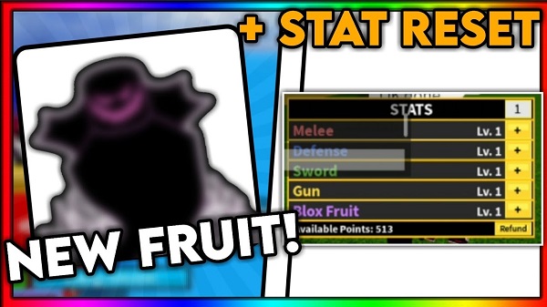 code blox fruit reset stat