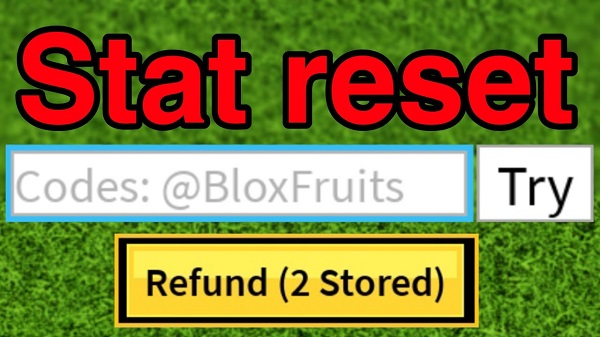 Code roblox blox fruit reset chỉ số là gì?
